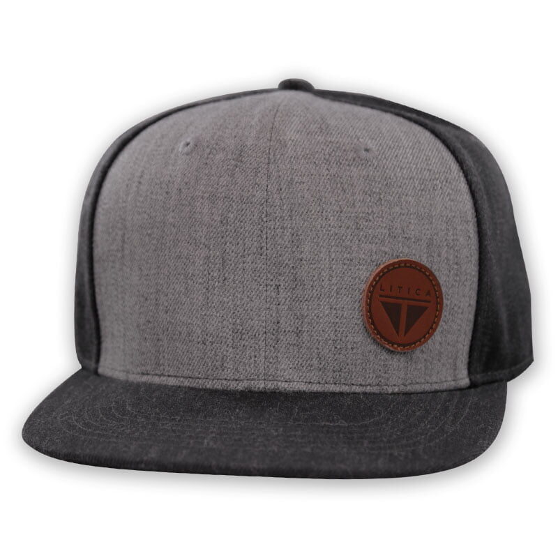 GORRA LITICA JASPE SNAPBACK GRIS