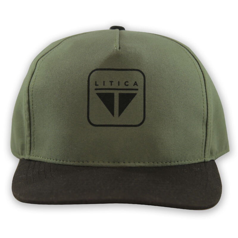 GORRA LITICA CLASSIC LOGO SNAPBACK VERDE/NEGRO