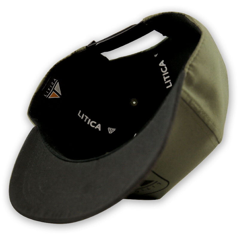 GORRA LITICA CLASSIC LOGO SNAPBACK VERDE/NEGRO - imagen 3