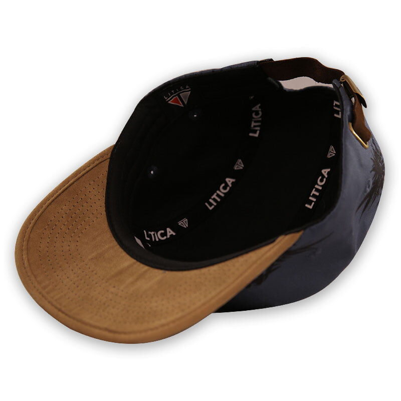 GORRA LITICA CUATRO VEINTE STRAPBACK AZUL ARENA - imagen 3
