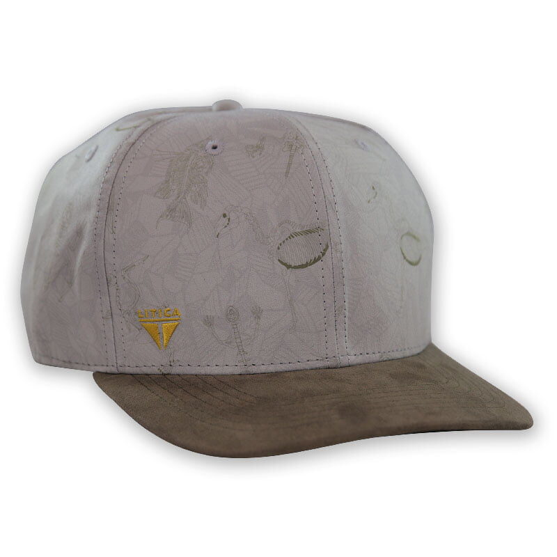 GORRA LITICA LOGO ORO SNAPBACK ARENA - imagen 1